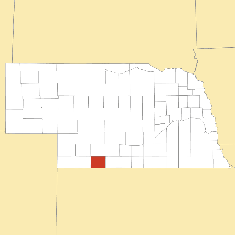 red willow county map