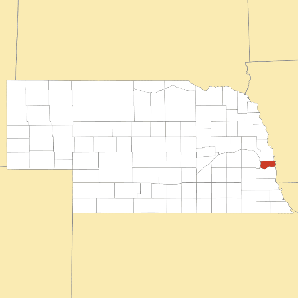 sarpy county map