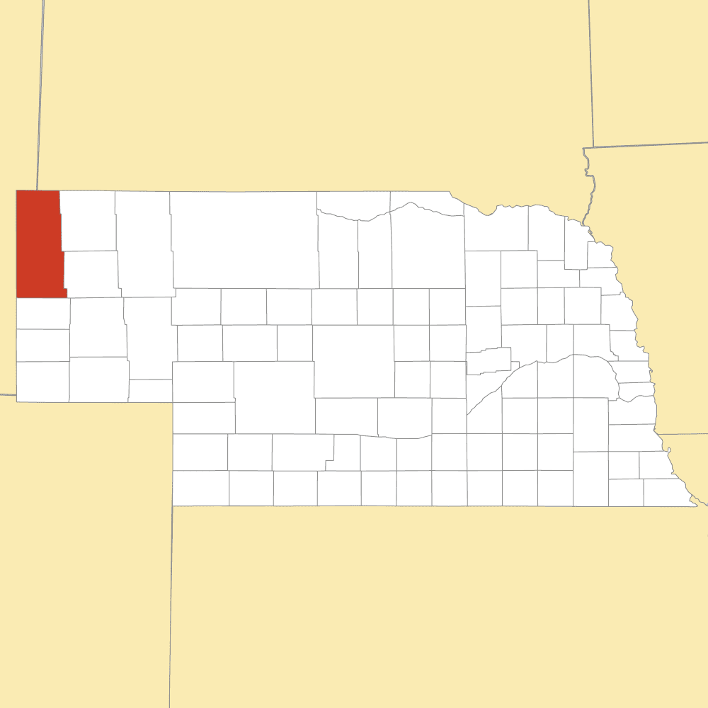 sioux county map